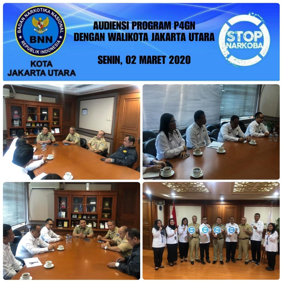 Kegiatan Audiensi Program P4GN Dengan Walikota Jakarta Utara Kegiatan Audiensi Program P4GN Dengan Walikota Jakarta Utara