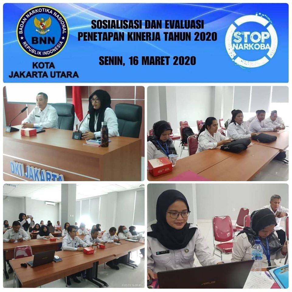 BNN Kota Jakarta Utara mengahdiri undangan Pembukan Kegiatan Sosialisasi dan Evaluas BNN Kota Jakarta Utara mengahdiri undangan Pembukan Kegiatan Sosialisasi dan Evaluas