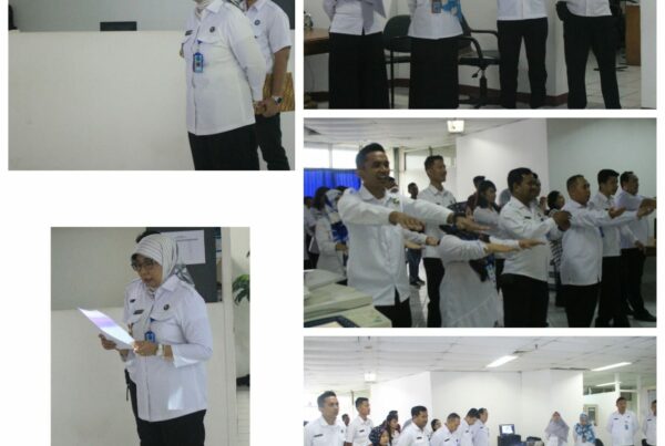Penerapan Nilai BNN RI Apel Pagi BNN Kota Jakarta Utara