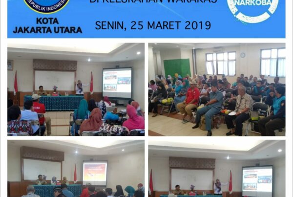 Diseminasi Infomasi P4GN Melalui Insert Konten Kepada Warga Kelurahan Warakas - Jakarta Utara
