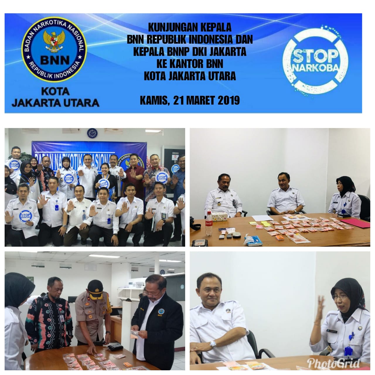 Kunjungan Kerja Kepala BNN RI Ke BNN Kota Jakarta Utara Kunjungan Kerja Kepala BNN RI Ke BNN Kota Jakarta Utara