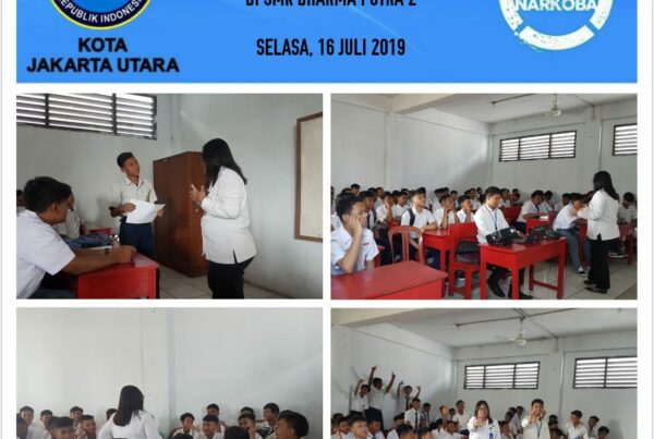 Sosialisasi Bahaya Narkoba Melalui Kegiatan MPLS di SMK Dharma Putera 2 - Jakarta Utara Selasa , 16 Juli 2019