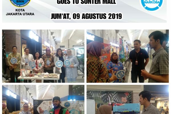 Pojok Konseling dan Kampanye Anti Narkoba BNN Kota Jakarta Utara Goes To Sunter Mall