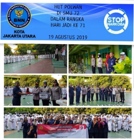 Hari Ulang Tahun Polwan Dalam rangka Hari Jadi ke - 71 Di SMU 72 - Kelapa Gading, Jakarta Utara Hari Ulang Tahun Polwan Dalam rangka Hari Jadi ke - 71 Di SMU 72 - Kelapa Gading, Jakarta Utara
