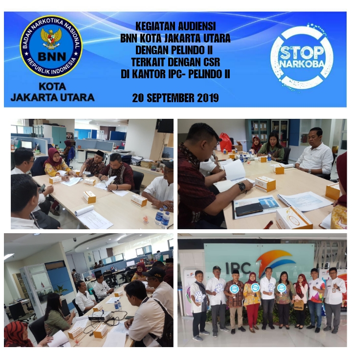 Audiensi dengan IPC - PT. Pelabuhan Indonesia ( PELINDO) - II , Tanjung Priok . Jakarta Utara Audiensi dengan IPC - PT. Pelabuhan Indonesia ( PELINDO) - II , Tanjung Priok . Jakarta Utara