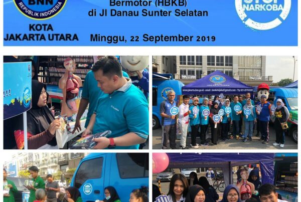 Kampanye Bahaya Narkoba dalam kegiatan Hari Bebas Kendaraan Bermotor (HBKB)