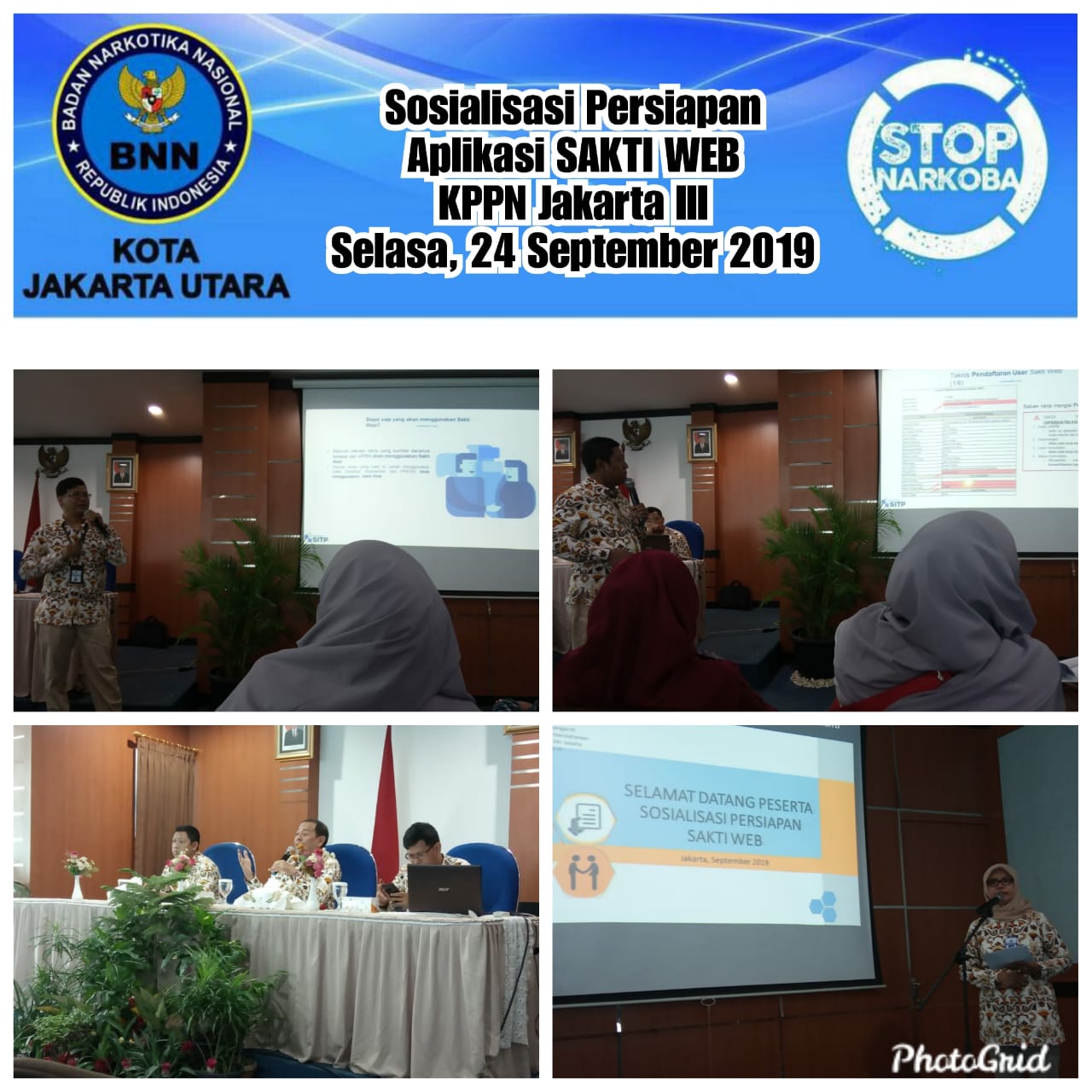 Sosialisasi Persiapan Aplikasi SAKTI WEB Sosialisasi Persiapan Aplikasi SAKTI WEB