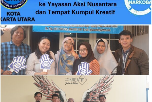 Mendampingi kunjungan Indonesia Power ke Yayasan Aksi Nusantara dan Tempat Kumpul Kreatif Lokasi :