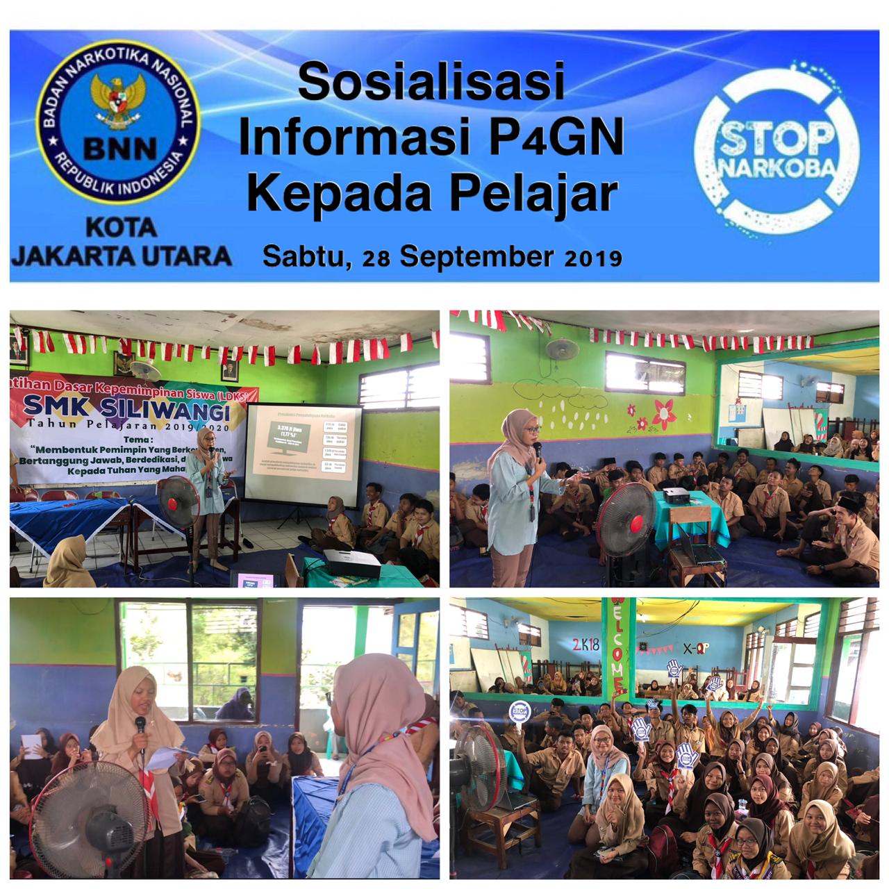 Sosialisasi Informasi P4GN Kepada Siswa-Siswi Peserta Latihan Dasar Kepemimpinan Siswa (LDKS) dari Kelas X dan XI Sosialisasi Informasi P4GN Kepada Siswa-Siswi Peserta Latihan Dasar Kepemimpinan Siswa (LDKS) dari Kelas X dan XI