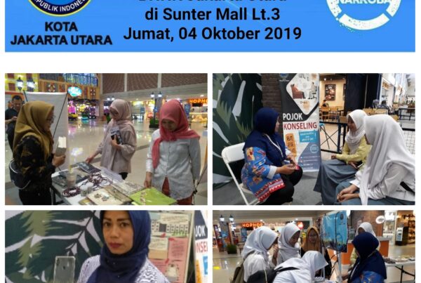 Pojok Konseling BNN Kota Jakarta Utara di Lt. 3 Sunter Mall Jakarta Utara