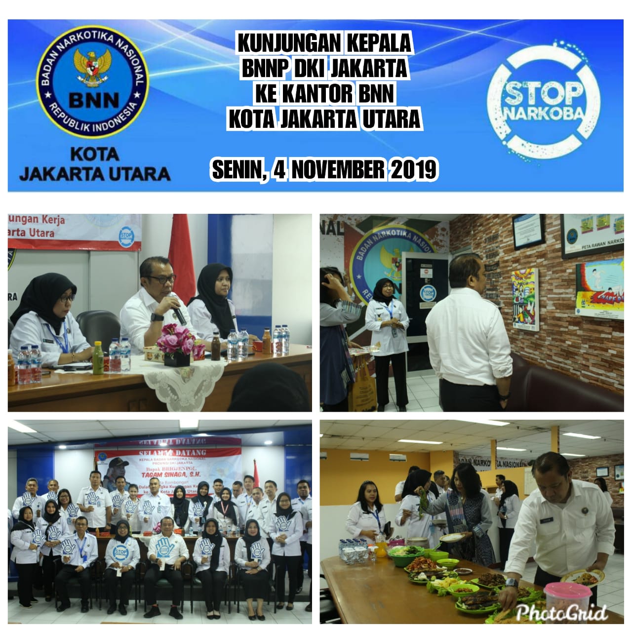 Kunjungan Kepala BNNP DKI Jakarta dan Dharma Wanita Kunjungan Kepala BNNP DKI Jakarta dan Dharma Wanita