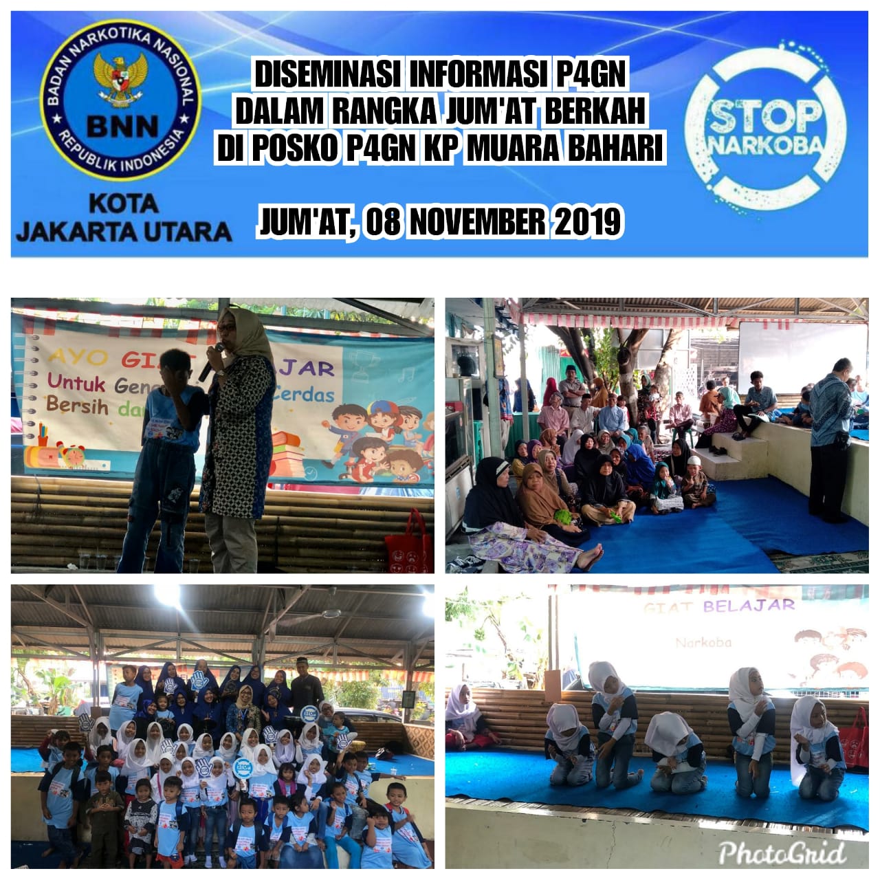 Jum'at Berkah dalam Rangka Memperingati Maulid Nabi Muhammad SAW Bersama Warga Kampung Muara Bahari Jum'at Berkah dalam Rangka Memperingati Maulid Nabi Muhammad SAW Bersama Warga Kampung Muara Bahari