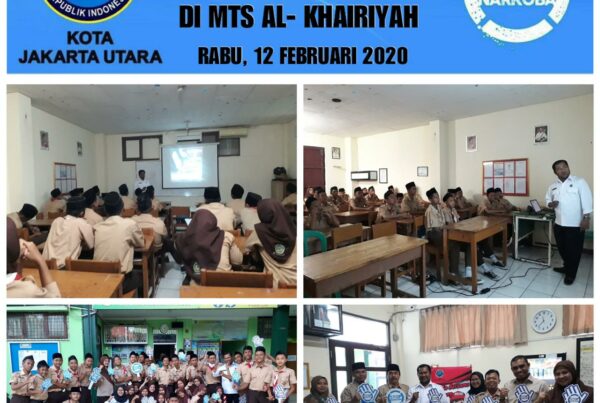 Sosialisasi P4GN kepada pelajar di MTS Al Khairiyah Kp. Bahari