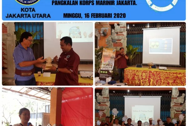 Diseminasi Informasi Insert Konten Melalui Tatap muka di Pura Agung Wira Dharma Samudera