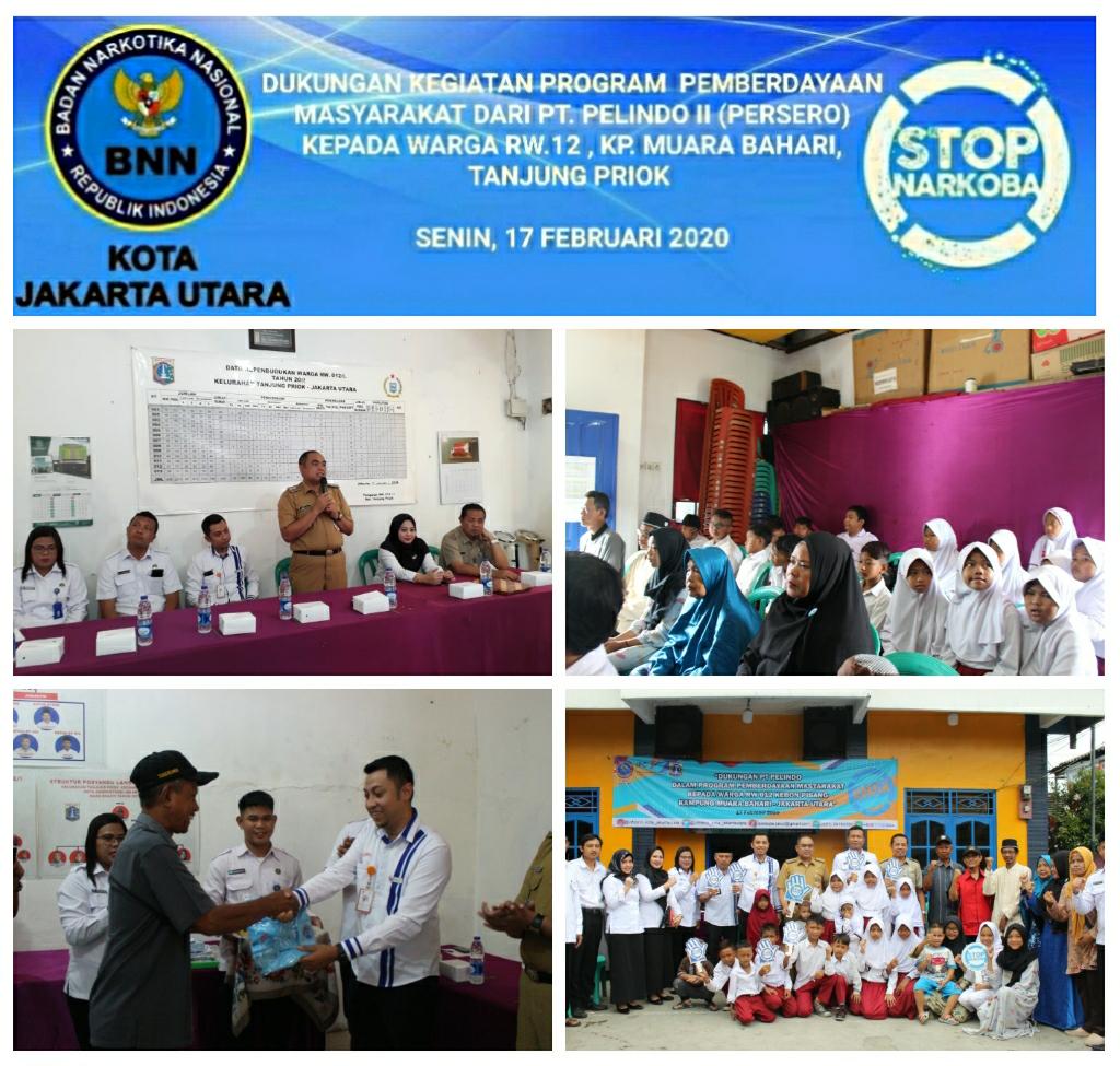 Dukungan Kegiatan Program Pemberdayaan Masyarakat dari PT PELINDO II (PERSERO) kepada Warga RW 012 - KP.Muara Bahari , Tanjung Priok Dukungan Kegiatan Program Pemberdayaan Masyarakat dari PT PELINDO II (PERSERO) kepada Warga RW 012 - KP.Muara Bahari , Tanjung Priok