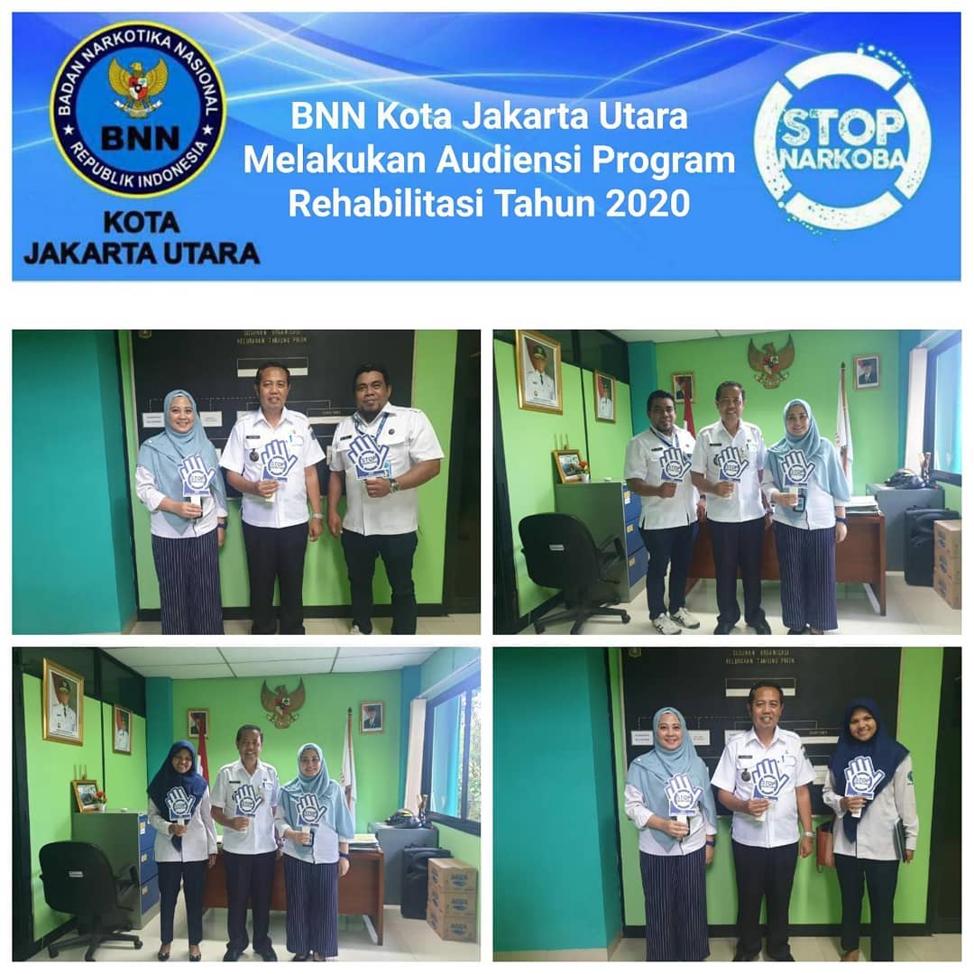 BNN Kota Jakarta Utara Melakukan Audiensi Program Rehabilitasi Tahun 2020 BNN Kota Jakarta Utara Melakukan Audiensi Program Rehabilitasi Tahun 2020