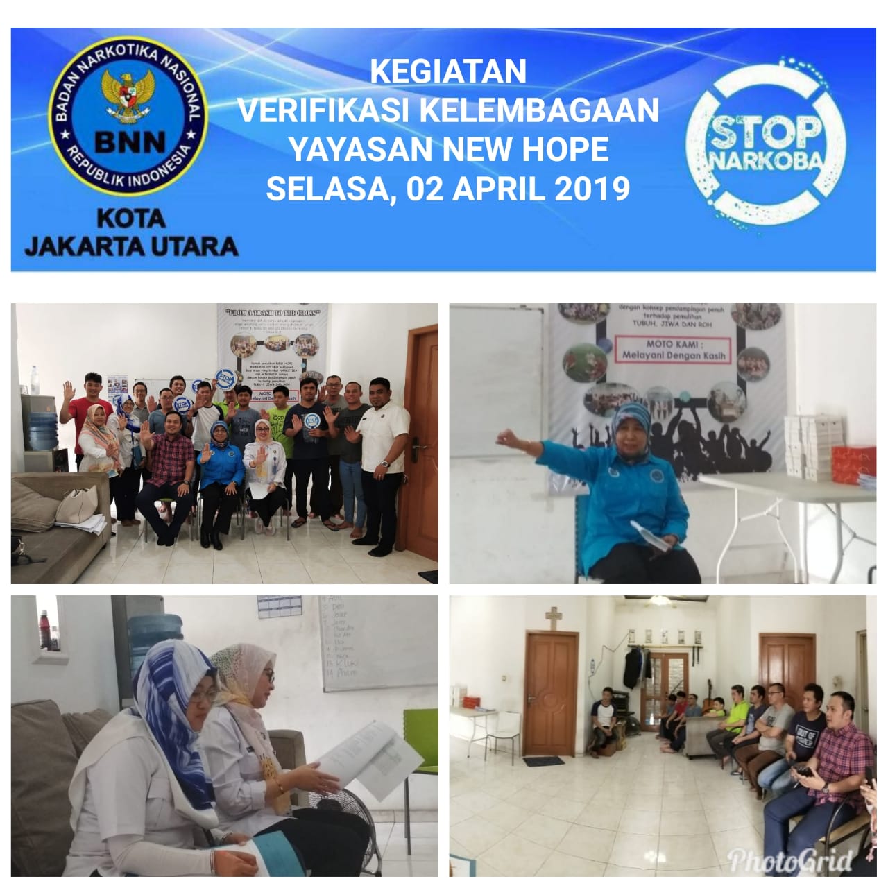 Verifikasi Lembaga Rehabilitasi Komponen Masyarakat Di Yayasan Emas Pengharapan Jakarta Utara Verifikasi Lembaga Rehabilitasi Komponen Masyarakat Di Yayasan Emas Pengharapan Jakarta Utara