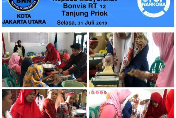 PELATIHAN "LIFE SKILL" KEGIATAN PEMBERDAYAAN MASYARAKAT DI DAERAH KAWASAN RAWAN NARKOBA RW 012 - KP MUARA BAHARI (HARI KE 2)