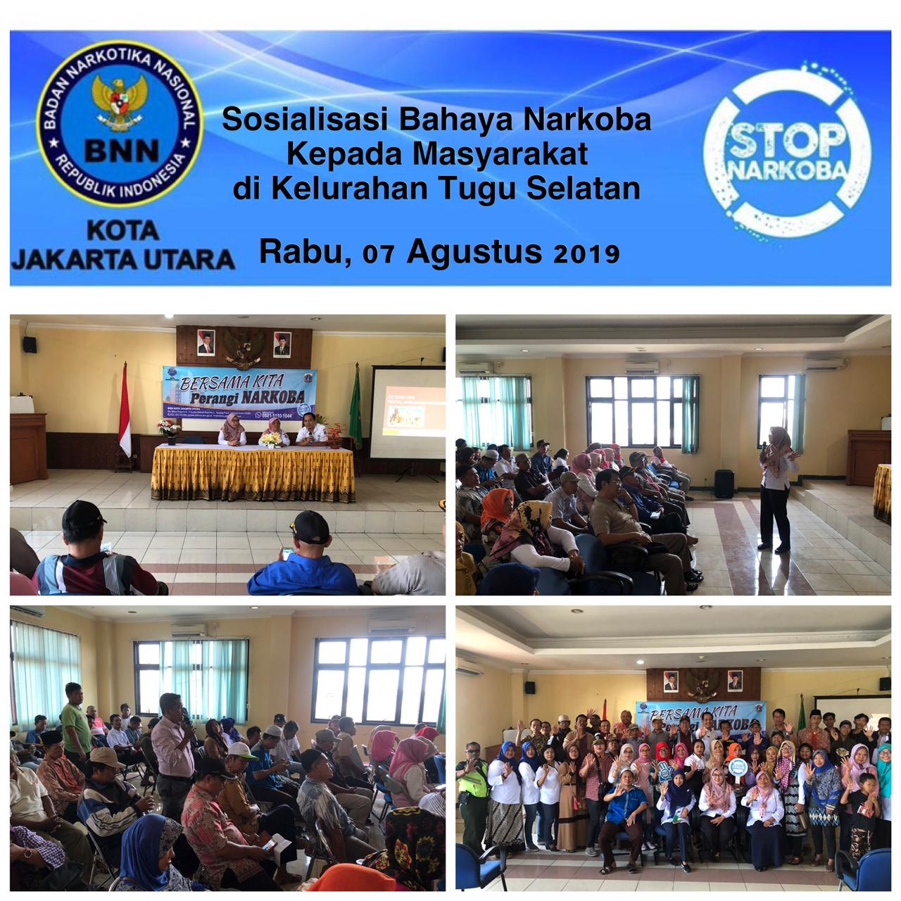 DISEMINASI INFORMASI P4GN MELALUI INSERT KONTEN KEPADA MASYARAKAT DI KELURAHAN TUGU SELATAN DISEMINASI INFORMASI P4GN MELALUI INSERT KONTEN KEPADA MASYARAKAT DI KELURAHAN TUGU SELATAN