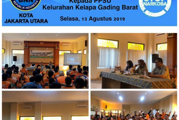 INSERT KONTEN MELALUI SOSIALISASI BAHAYA PENYALAHGUNAAN NARKOBA DI KELURAHAN GADING BARAT