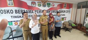 KPU Sinergitaskan Pendataan Pesien Pemilih di Rumah Sakit dan Puskesmas di Jakarta Utara KPU Sinergitaskan Pendataan Pesien Pemilih di Rumah Sakit dan Puskesmas di Jakarta Utara