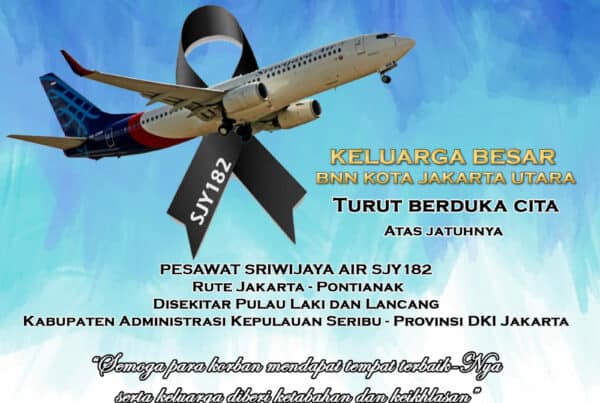 Turut Berduka Cita Atas Jatuhnya Pesawat Sriwijaya Air SJY 182