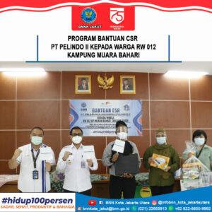 Program Bantuan CSR PT PELINDO II Kepada Warga Kampung Muara Bahari