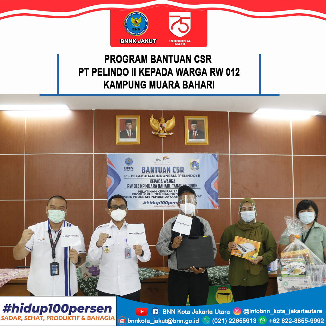 Program Bantuan CSR PT PELINDO II Kepada Warga Kampung Muara Bahari Program Bantuan CSR PT PELINDO II Kepada Warga Kampung Muara Bahari