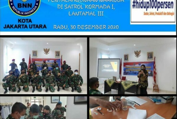 Sosialisasi P4GN dan Deteksi Dini di Satrol Koormada I, Lantamal III