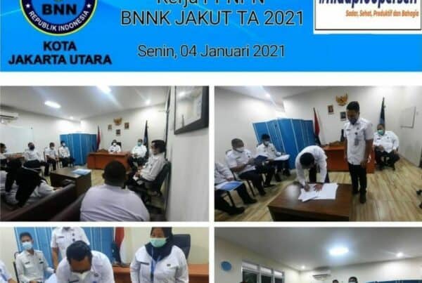 Perpanjangan Kontrak Kerja PPNPN BNN Kota Jakarta Utara TA 2021