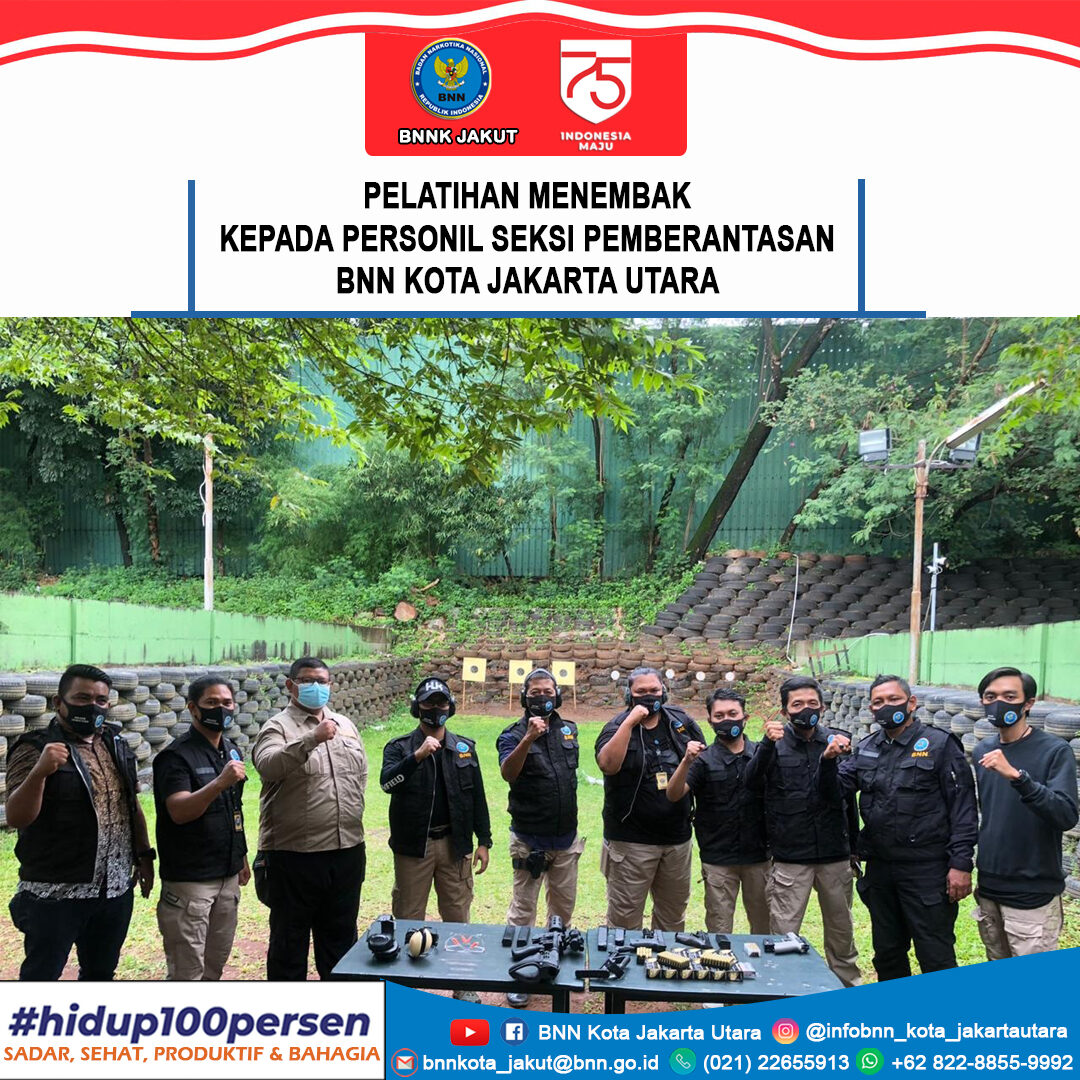 KEGIATAN PELATIHAN MENEMBAK REFRESHING KEPADA PERSONIL SEKSI PEMBRANTASAN BNNK JAKUT KEGIATAN PELATIHAN MENEMBAK REFRESHING KEPADA PERSONIL SEKSI PEMBRANTASAN BNNK JAKUT