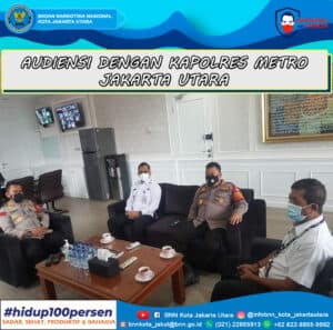 Audiensi Dengan Kapolres Metro Jakarta Utara