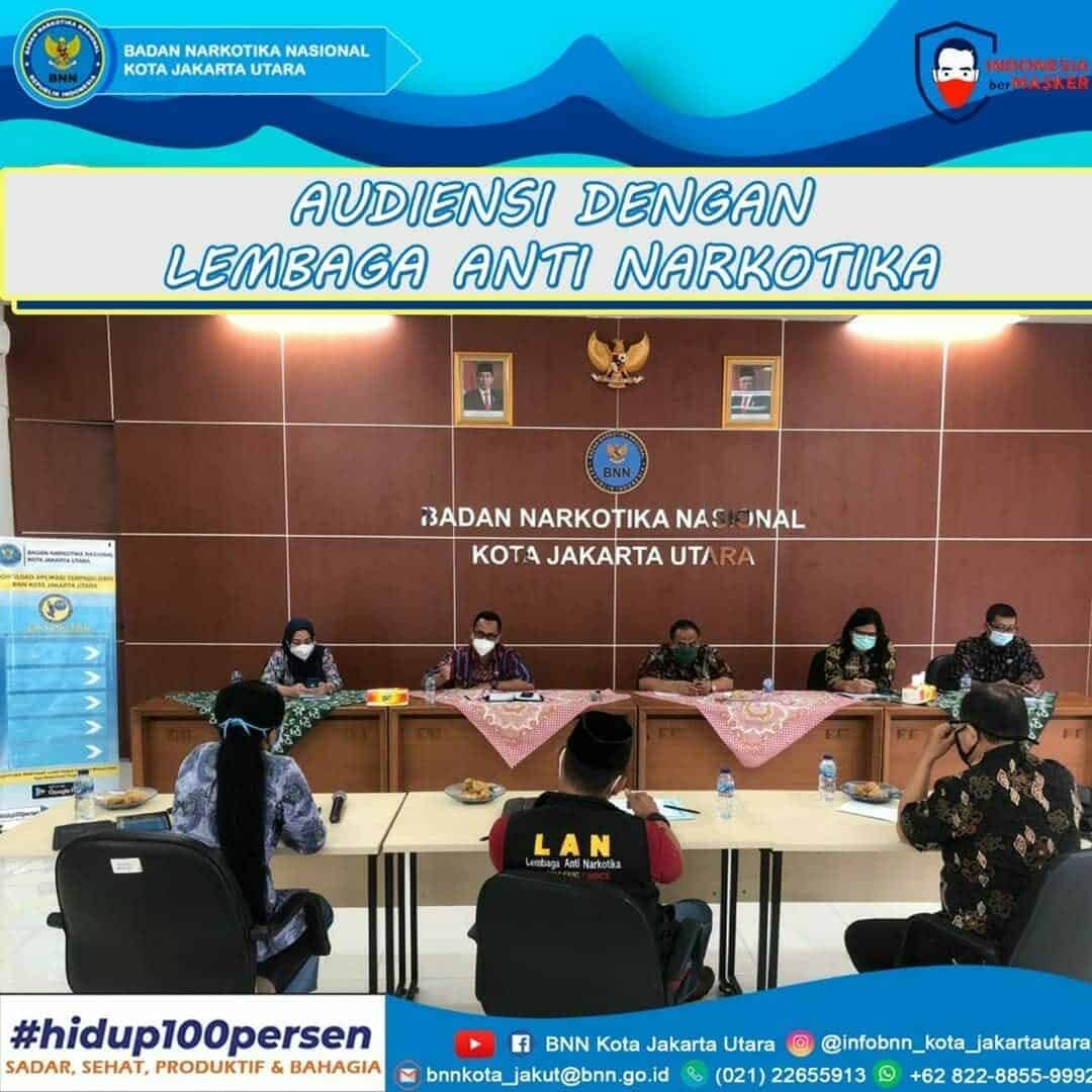 Audiensi Dengan Lembaga Anti Narkotika Audiensi Dengan Lembaga Anti Narkotika