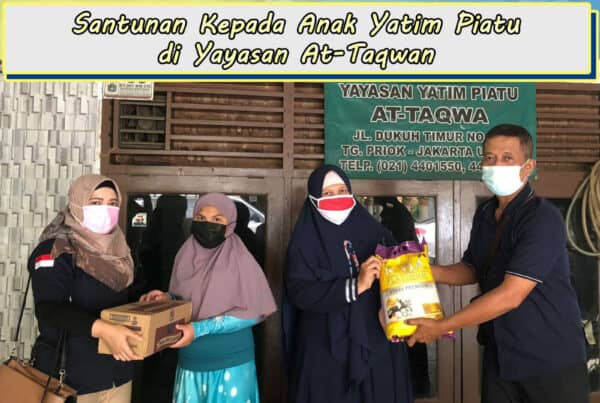 Pemberian Bantuan kepada Yayasan Yatim Piatu At-Taqwa di Tanjung Priok
