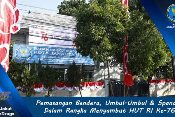 Pemasangan Bendera Merah Putih, Umbul-Umbul & Spanduk HUT RI Ke-76