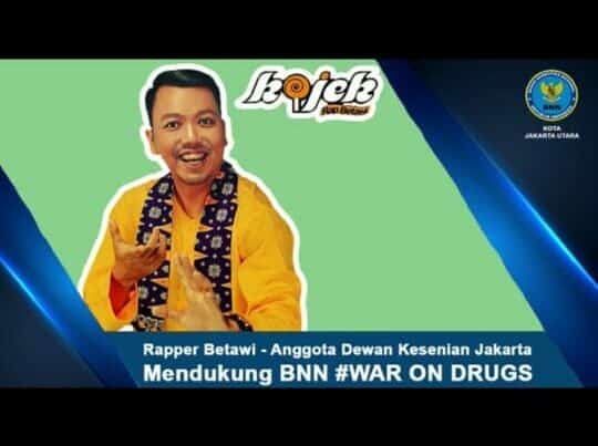 Kojek Rapper Betawi Dukung BNNK JAKUT War On Drugs Kojek Rapper Betawi Dukung BNNK JAKUT War On Drugs