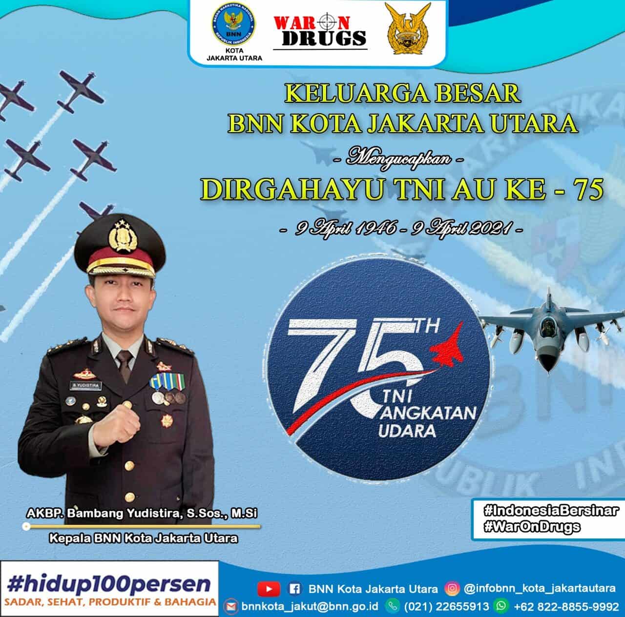 Dirgahayu TNI AU Ke-75 Tahun Dirgahayu TNI AU Ke-75 Tahun