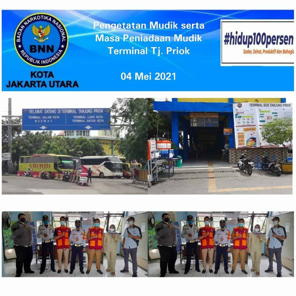 Pelaksanaan Pengetatan Mudik 2021 di Terminal Tanjung Priok. Pelaksanaan Pengetatan Mudik 2021 di Terminal Tanjung Priok.