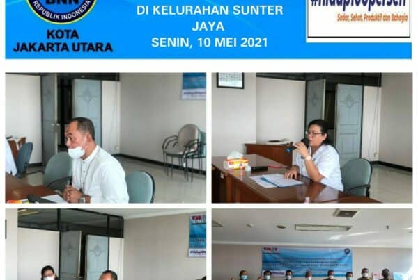 Rapat Pelaksanaan Intervensi Ketahanan Keluarga di Kelurahan  Sunter Jaya BERSINAR