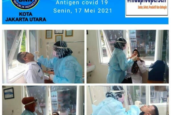 Pelaksanaan Tes Rapid Antigen seluruh Pegawai BNN Kota Jakarta Utara