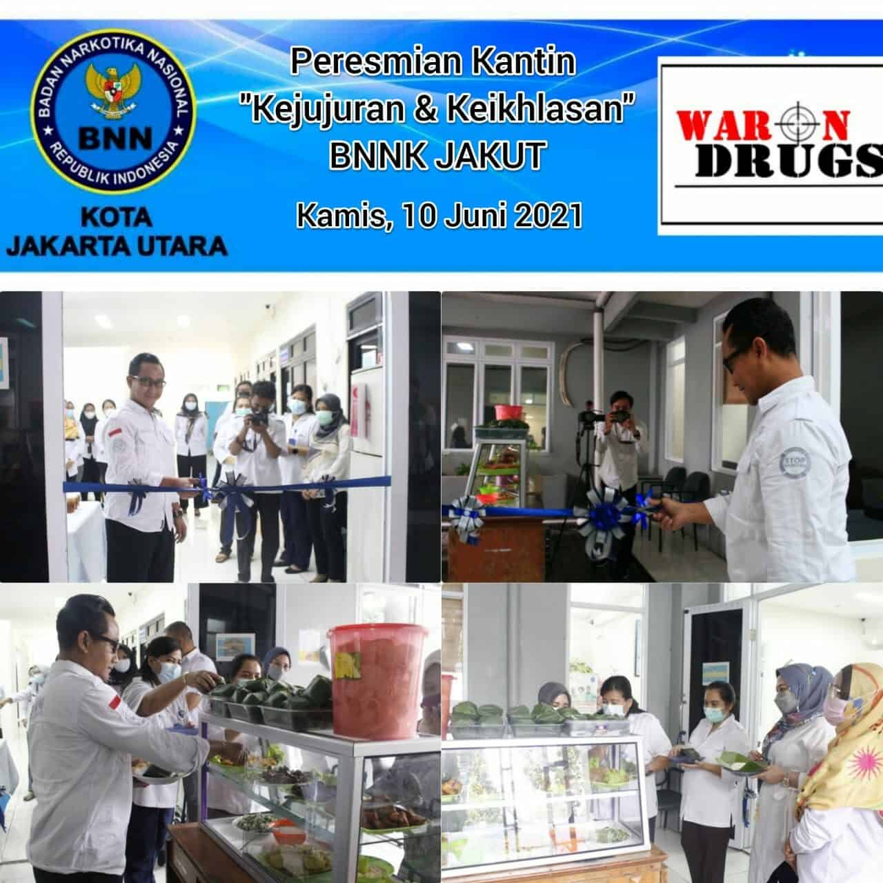 Peresmian Kantin Kejujuran & Keikhlasan BNN Kota Jakarta Utara Peresmian Kantin Kejujuran & Keikhlasan BNN Kota Jakarta Utara