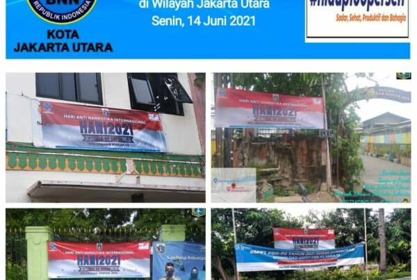 Branding Spanduk HANI 2021 di Wilayah Jakarta Utara
