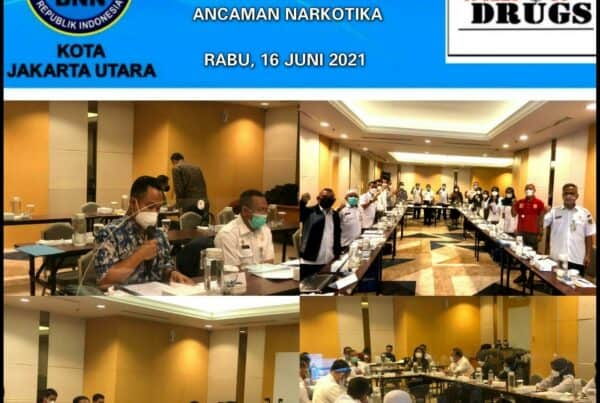 Rapat Koordinasi Pengembangan dan Pembinaan Kota Tanggap Ancaman Narkotika. B. DASAR