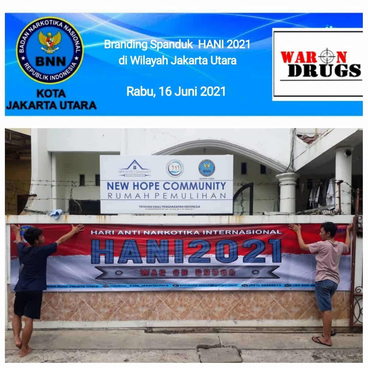 Branding Spanduk HANI 2021 di Wilayah Jakarta Utara Branding Spanduk HANI 2021 di Wilayah Jakarta Utara