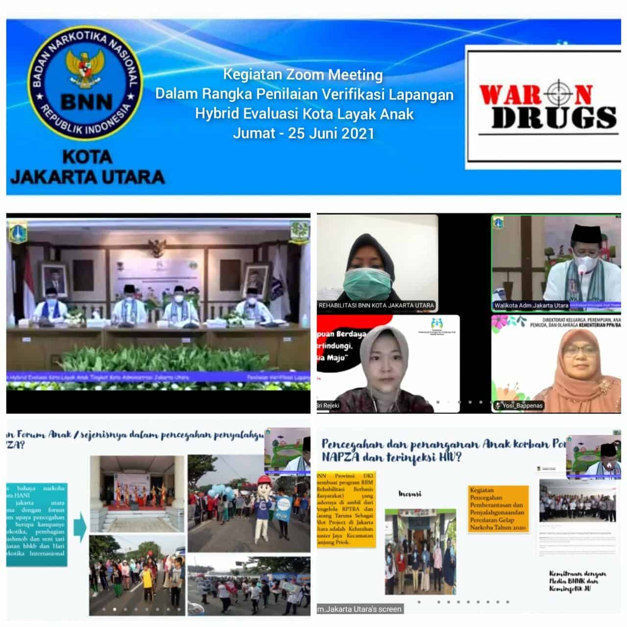 Penilaian Verifikasi Lapangan Hybrid Evaluasi Kota Layak Anak Tingkat Kota Adm. Jakarta Utara Tahun 2021 Penilaian Verifikasi Lapangan Hybrid Evaluasi Kota Layak Anak Tingkat Kota Adm. Jakarta Utara Tahun 2021