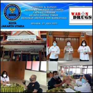 Audiensi dan Survey Indeks Ketahanan Keluarga  Intervensi Berbasis Sumber Daya Pembangunan di Kelurahan Sunter Jaya