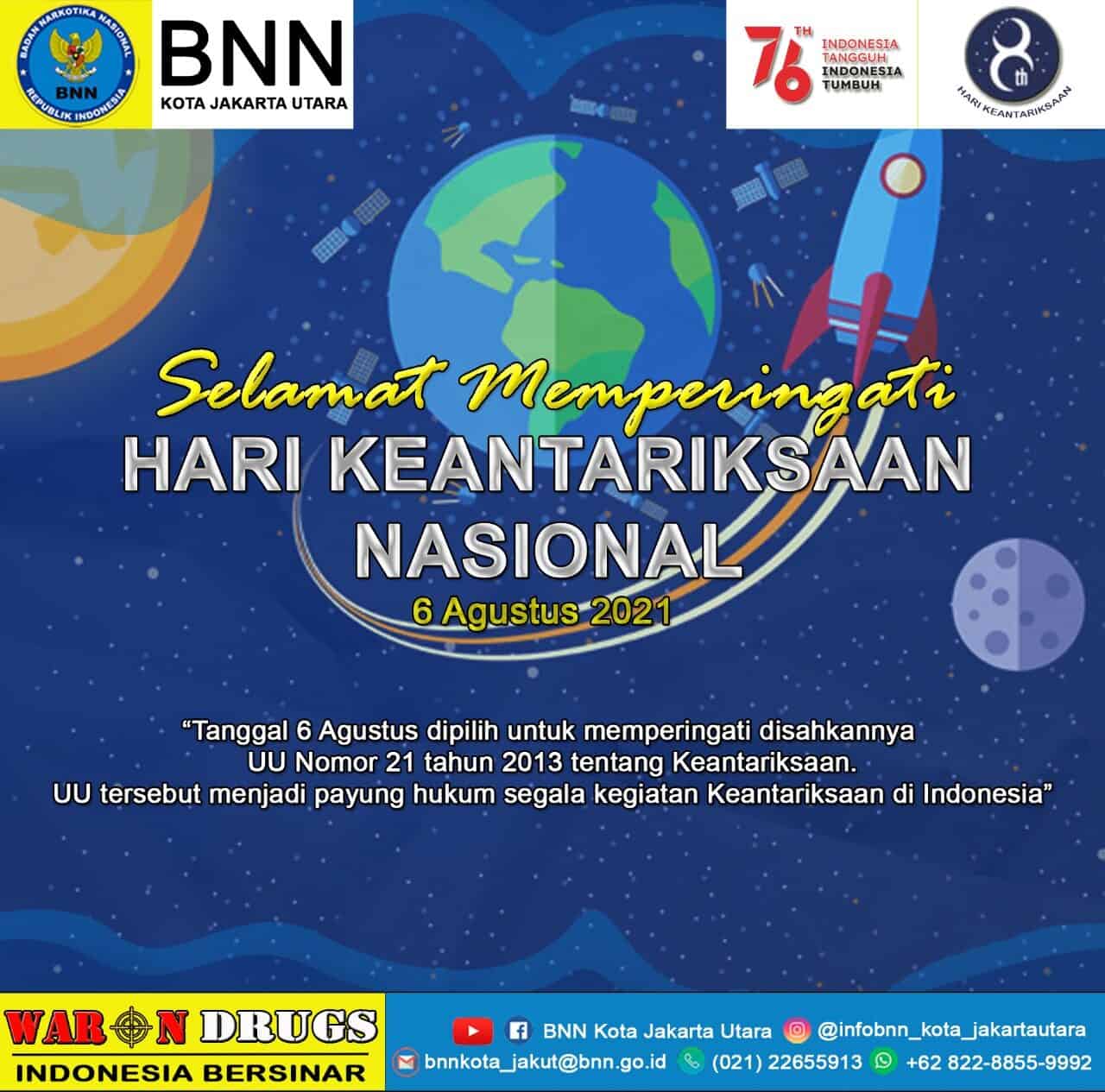 Memperingati Hari Antariksa Nasional Memperingati Hari Antariksa Nasional