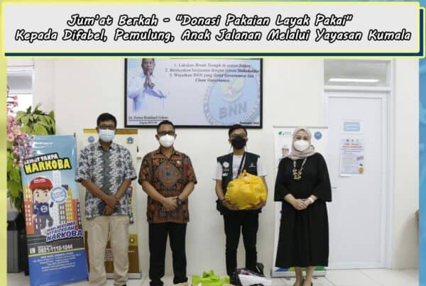 Jumat berkah "Donasi Pakaian Layak Pakai"