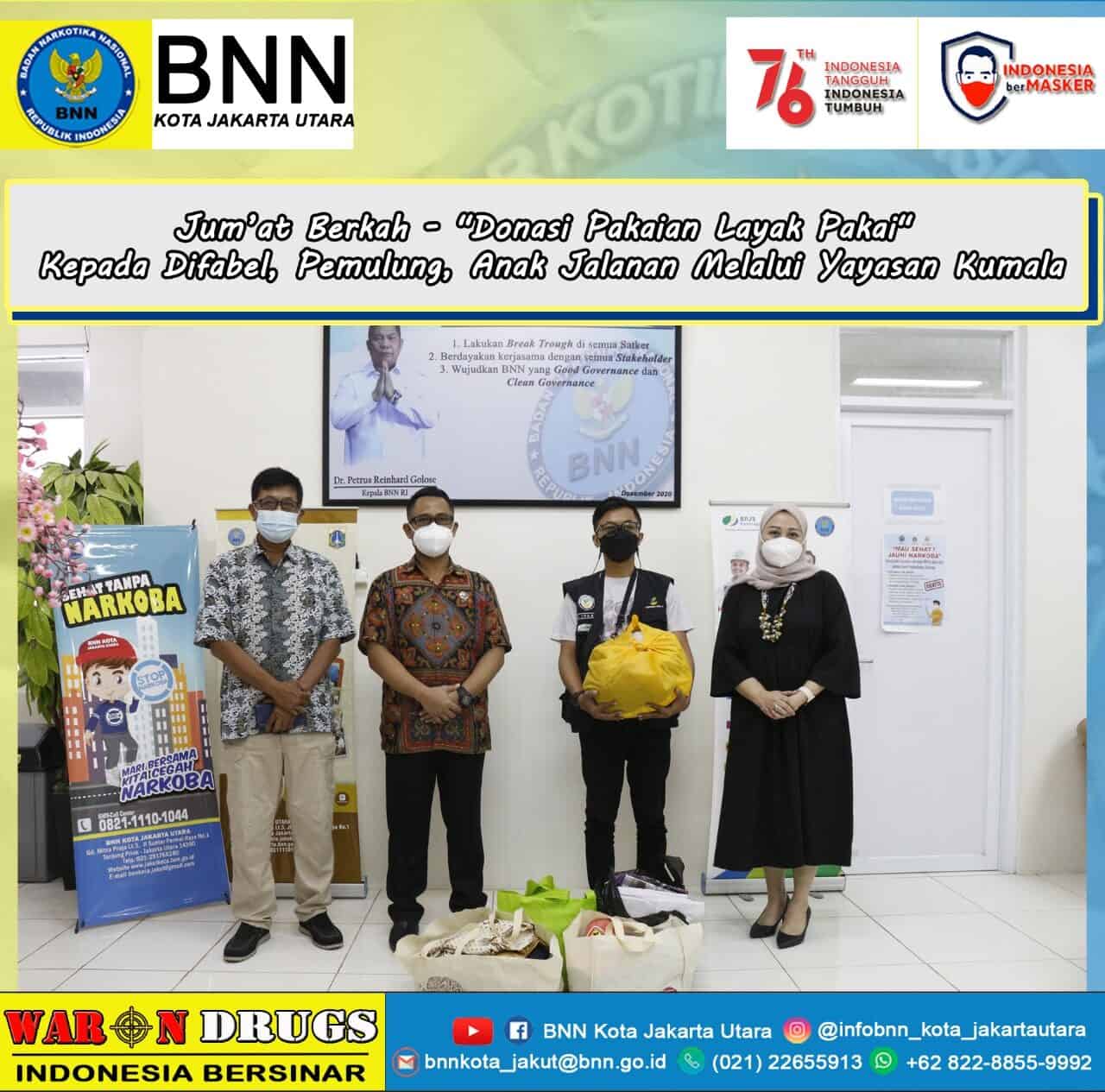 Jumat berkah "Donasi Pakaian Layak Pakai" Jumat berkah "Donasi Pakaian Layak Pakai"
