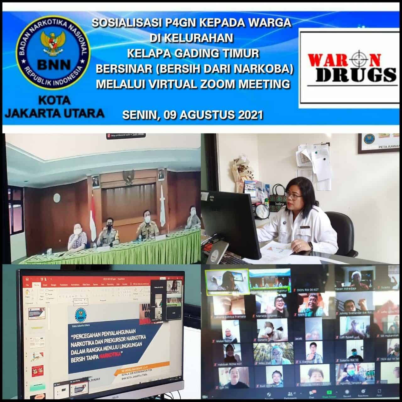 Sosialiasi P4GN Kepada Warga di Kelurahan Kelapa Gading Timur BERSINAR Sosialiasi P4GN Kepada Warga di Kelurahan Kelapa Gading Timur BERSINAR